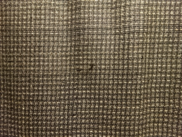 JAPANESE KIMONO / ANTIQUE MENS HAORI / SILK / DORO OSHIMA TSUMUGI